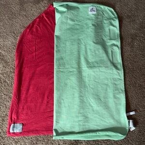 New Red and Green Baby Ollie Infant Wrap Bundle